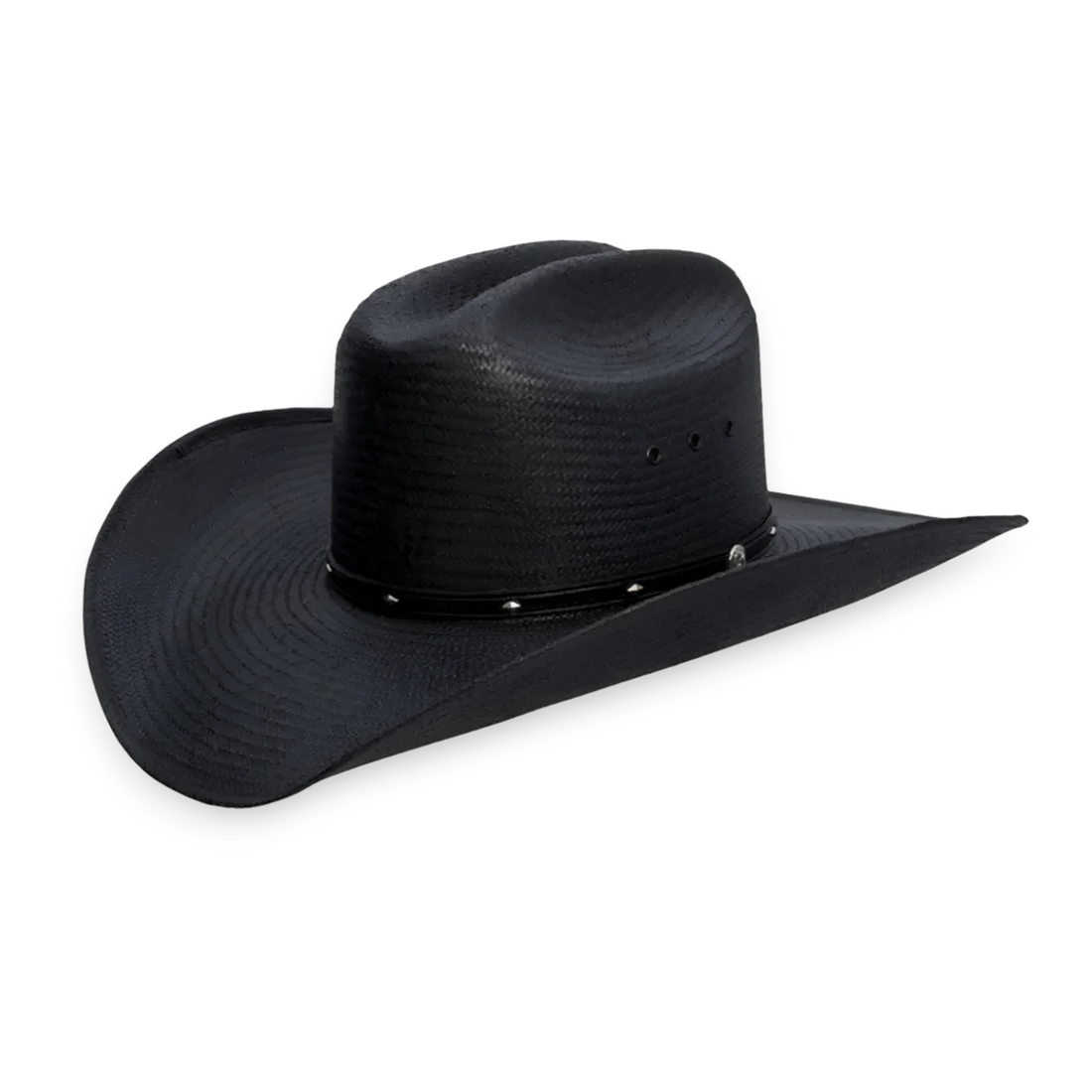 Stetson Bullock in black straw