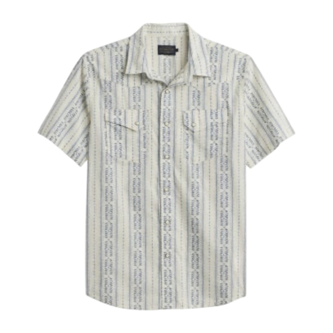 Pendleton Laramie Short Sleeve Shirt - Laurel Grove Stripe