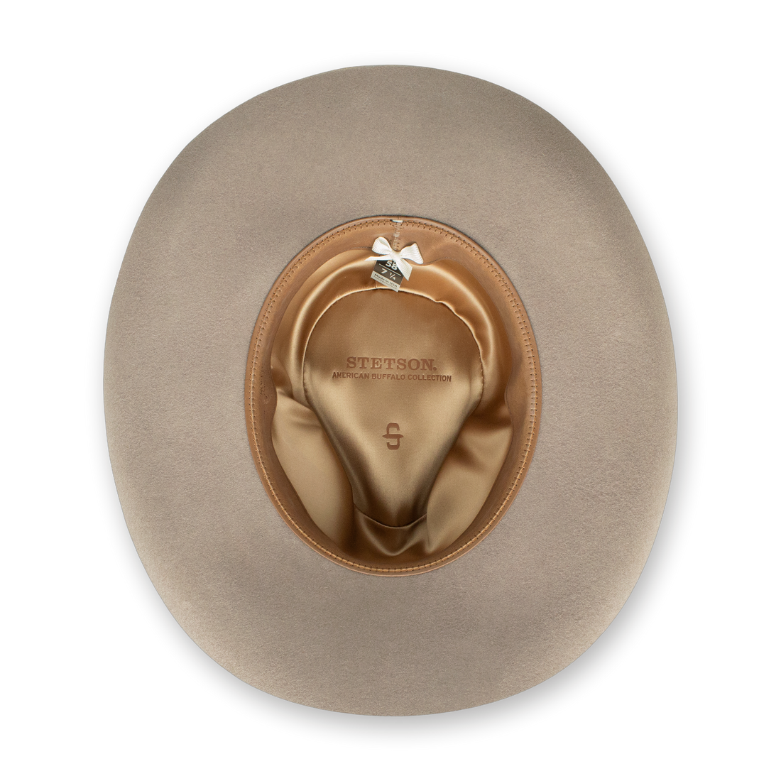 Stetson Drifter 4X in Stone, American Buffalo Collection interior