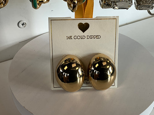 Dallas Earrings- 14K Dipped