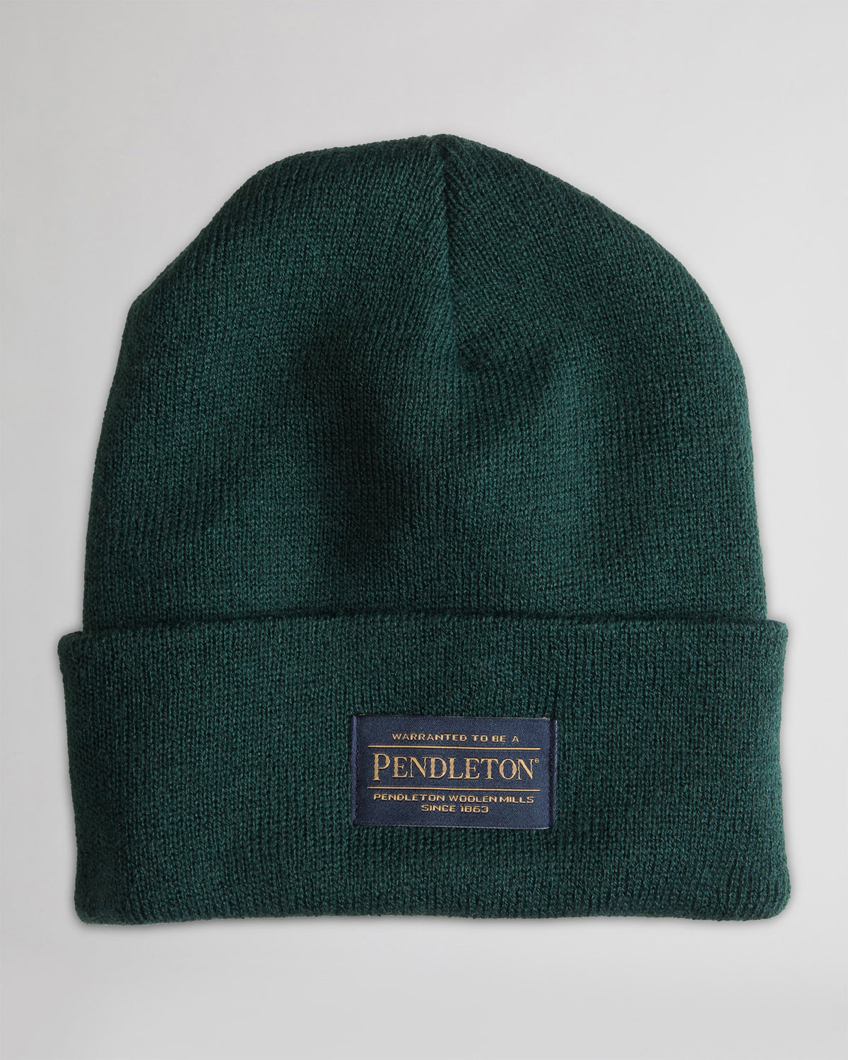 Pendleton Beanie in Hunter Green, view 1