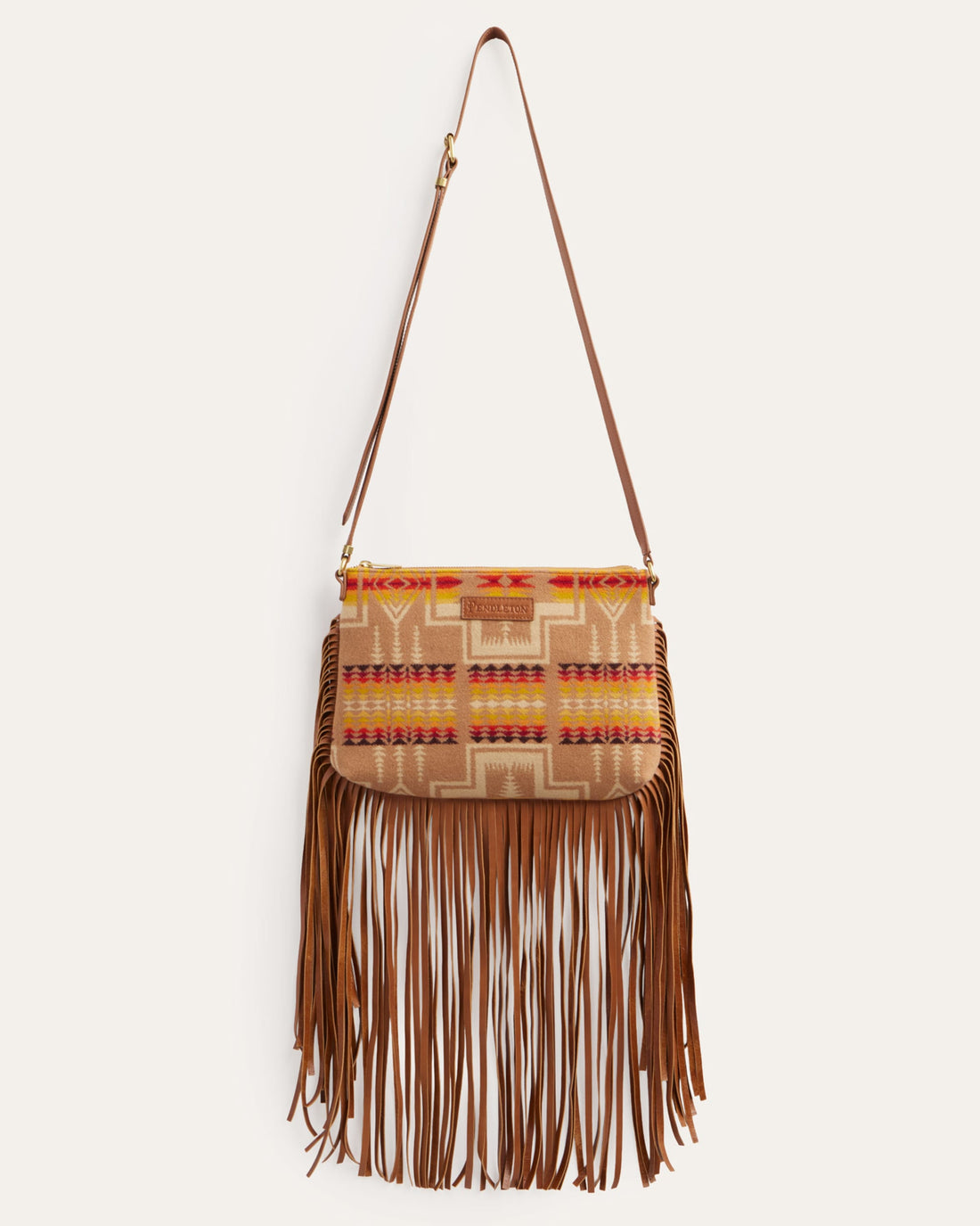 Pendleton Look West Fringed Crossbody, view 2