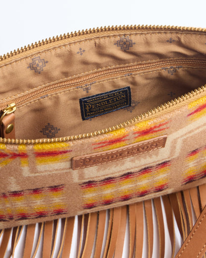 Pendleton Look West Fringed Crossbody, view 4