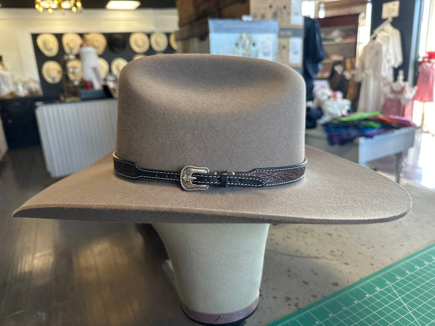 The Ranchhand Leather Hat Band