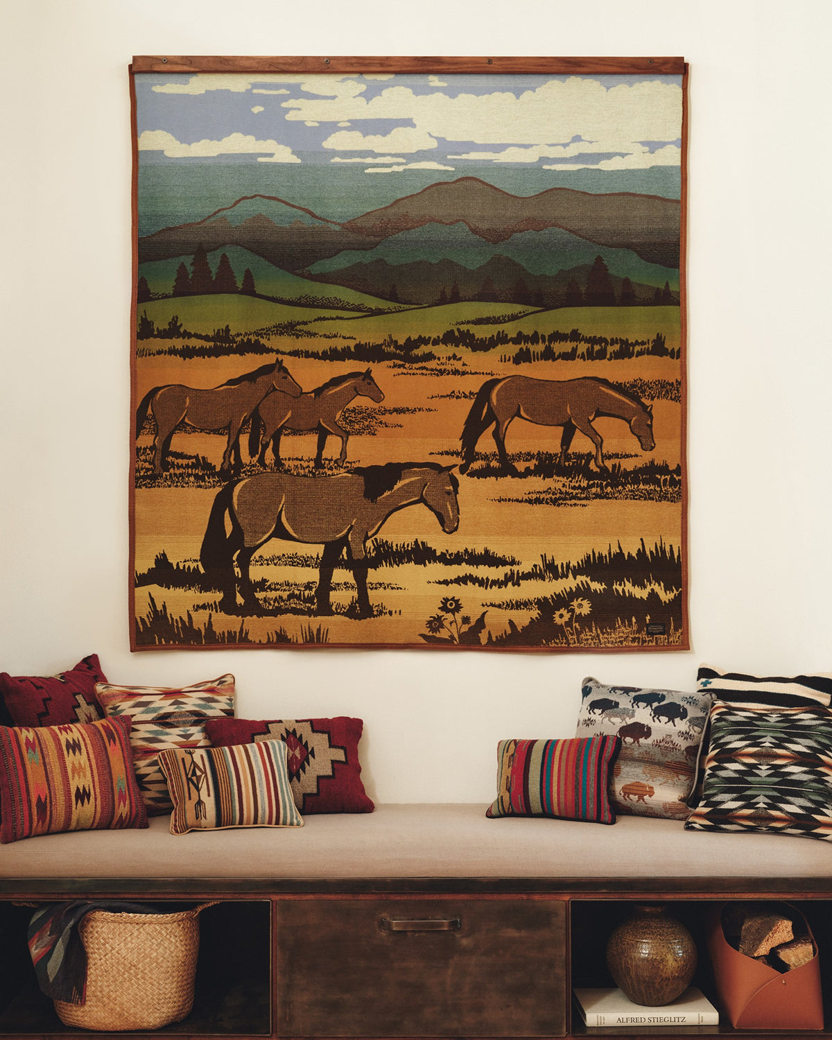 Pendleton Jacquard Blanket in Shadow Mountain, view 1