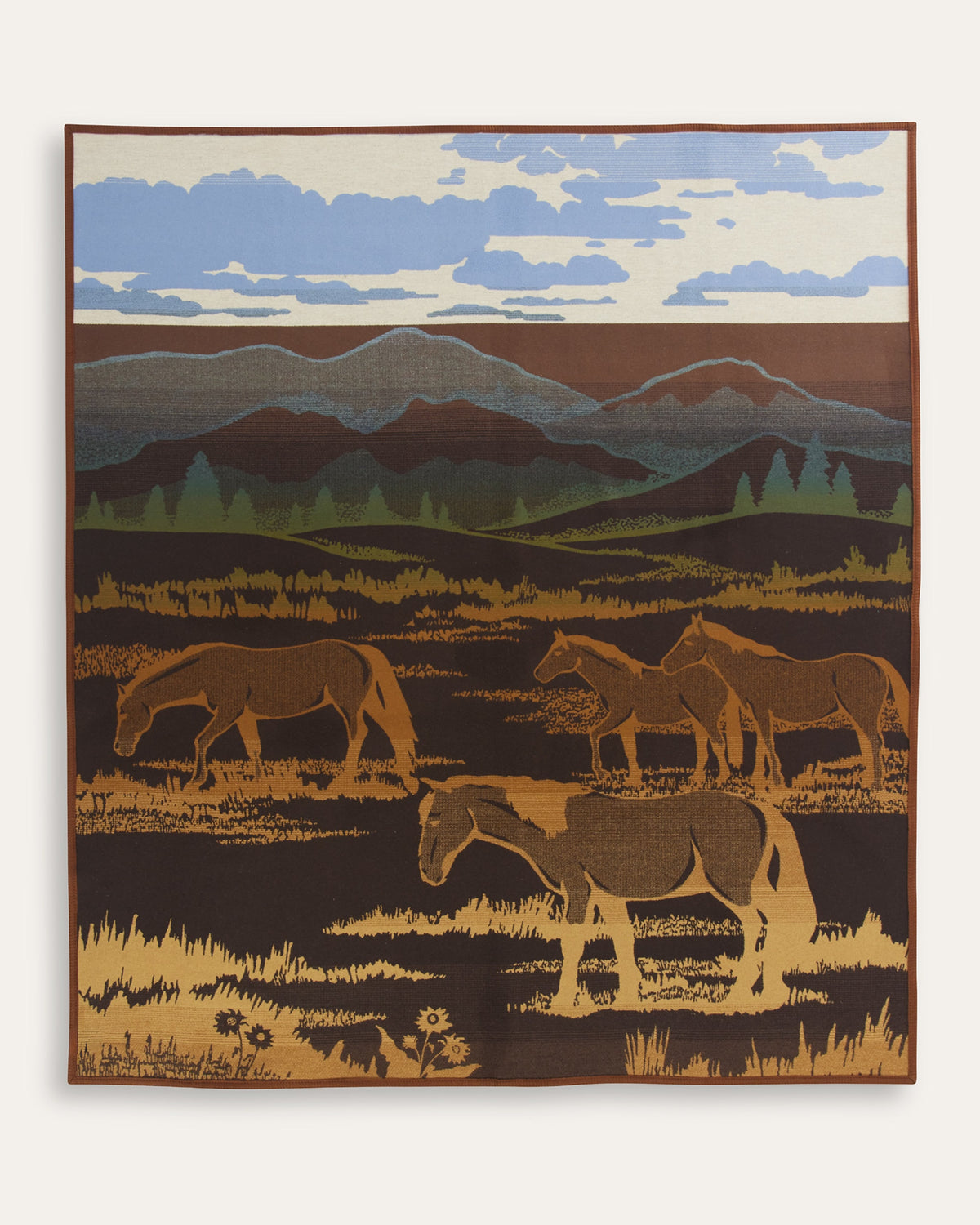 Pendleton Jacquard Blanket in Shadow Mountain, view 3