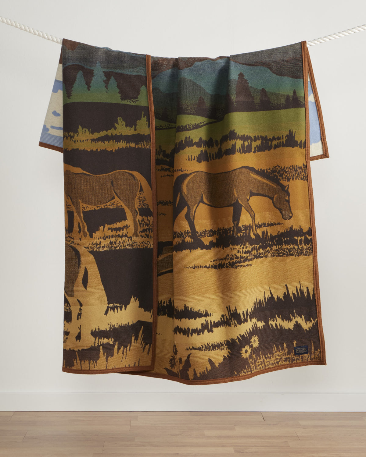 Pendleton Jacquard Blanket in Shadow Mountain, view 4