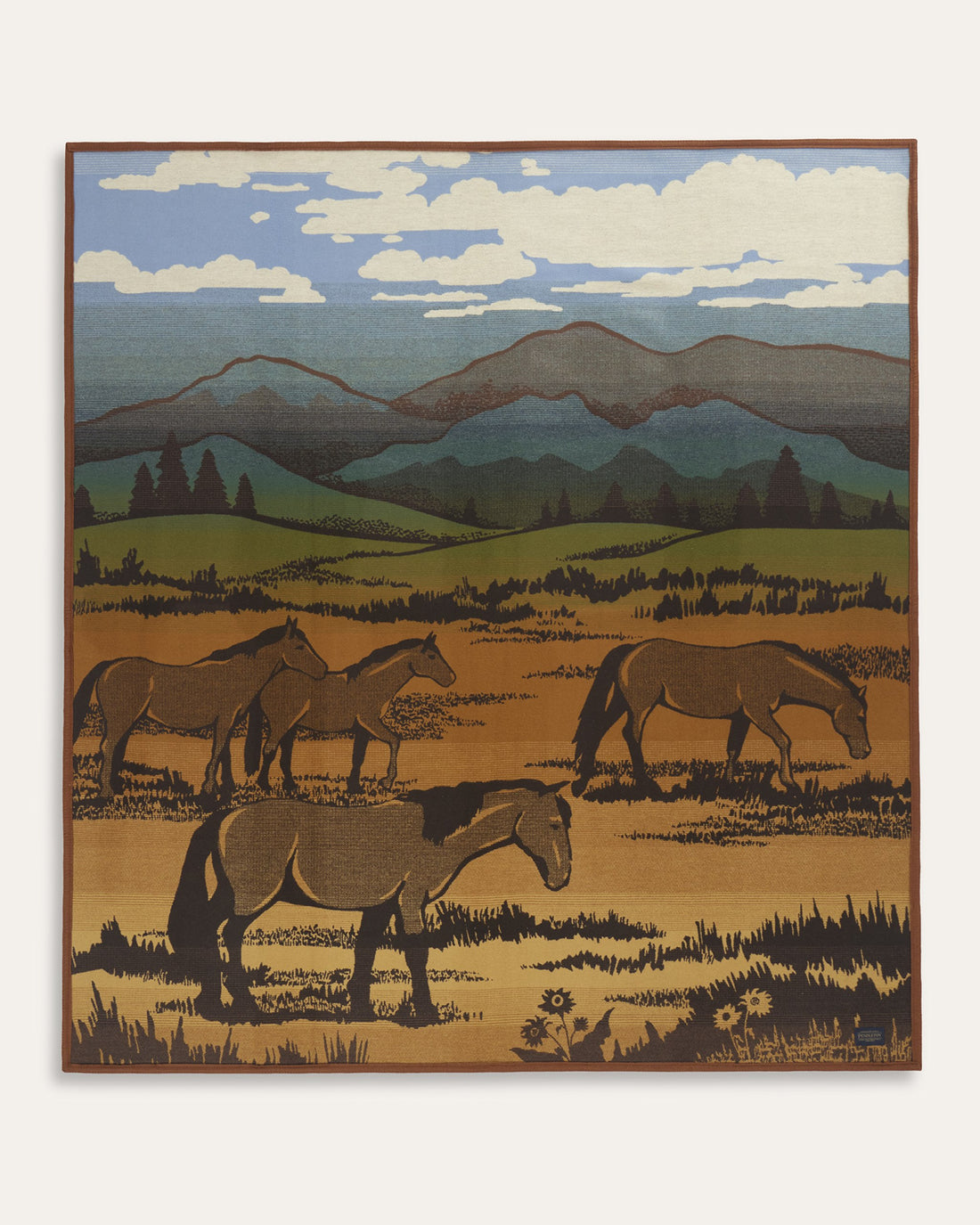 Pendleton Jacquard Blanket in Shadow Mountain, view 5