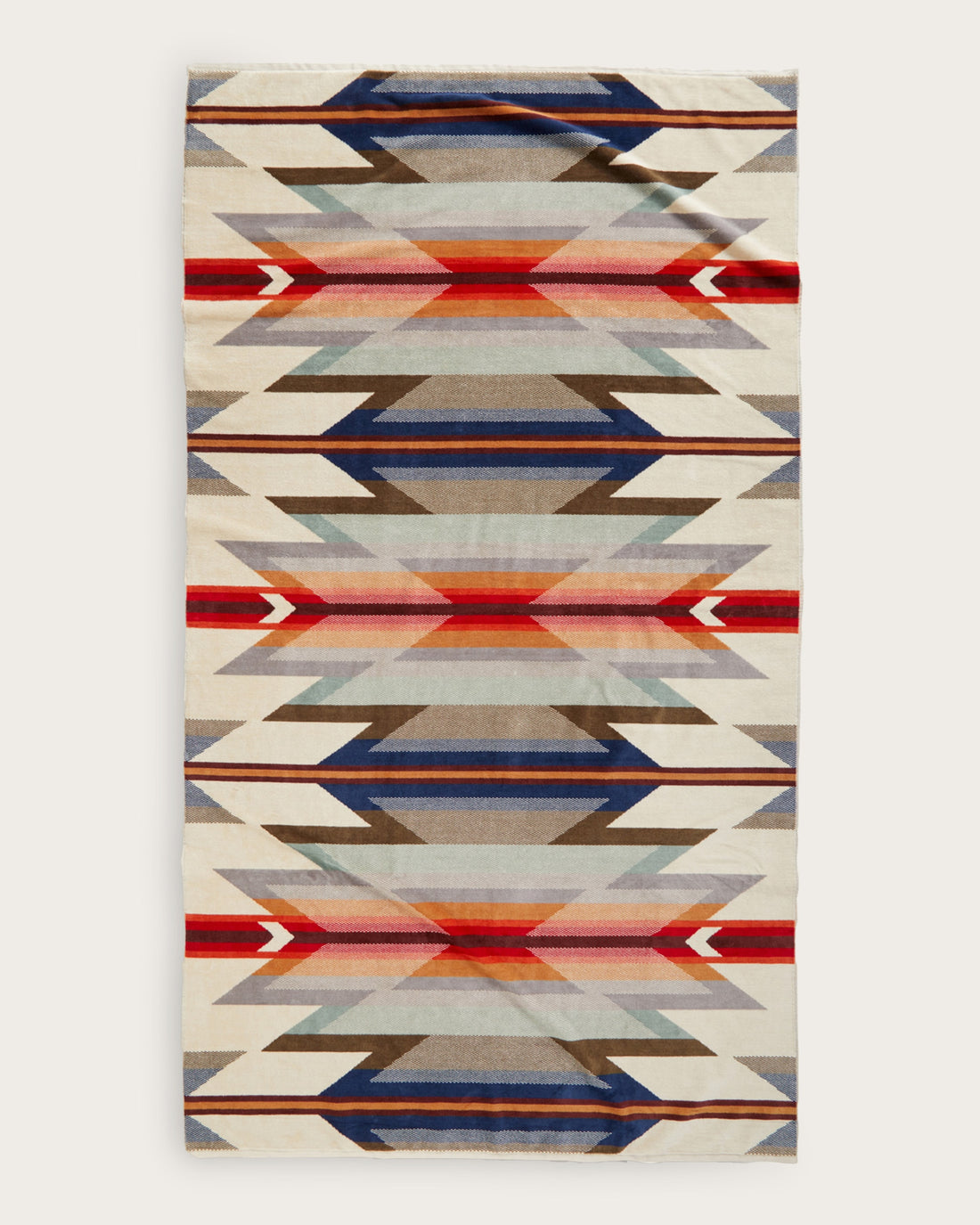 Pendleton Oversized Jacquard Spa Towel in Wyeth Trail, view 2