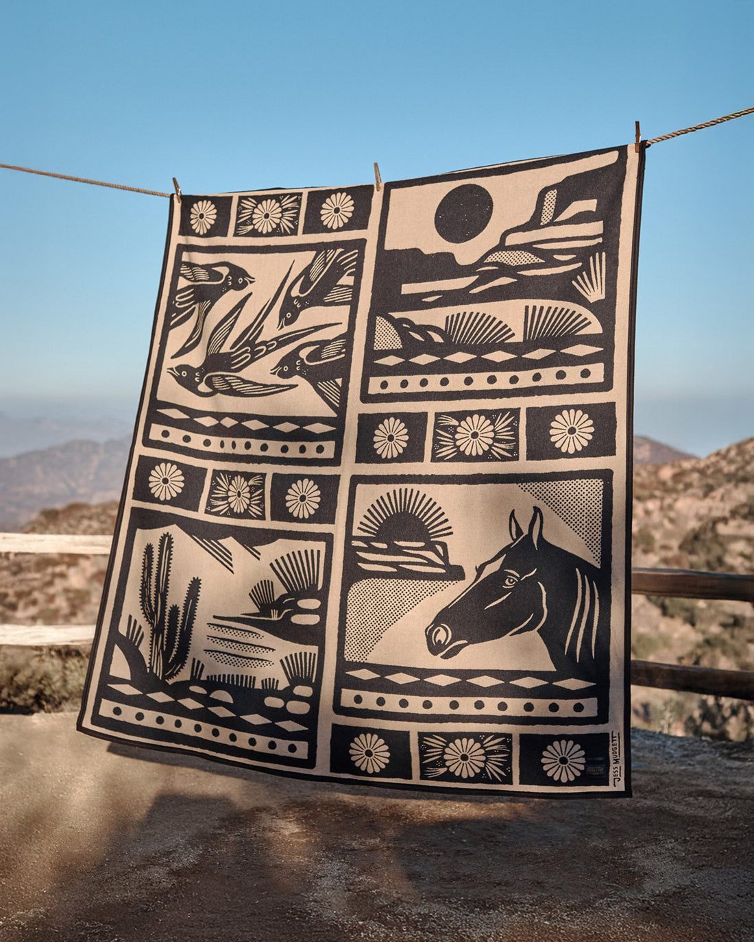 Pendleton Jacquard Blanket in Saratoga, view 2