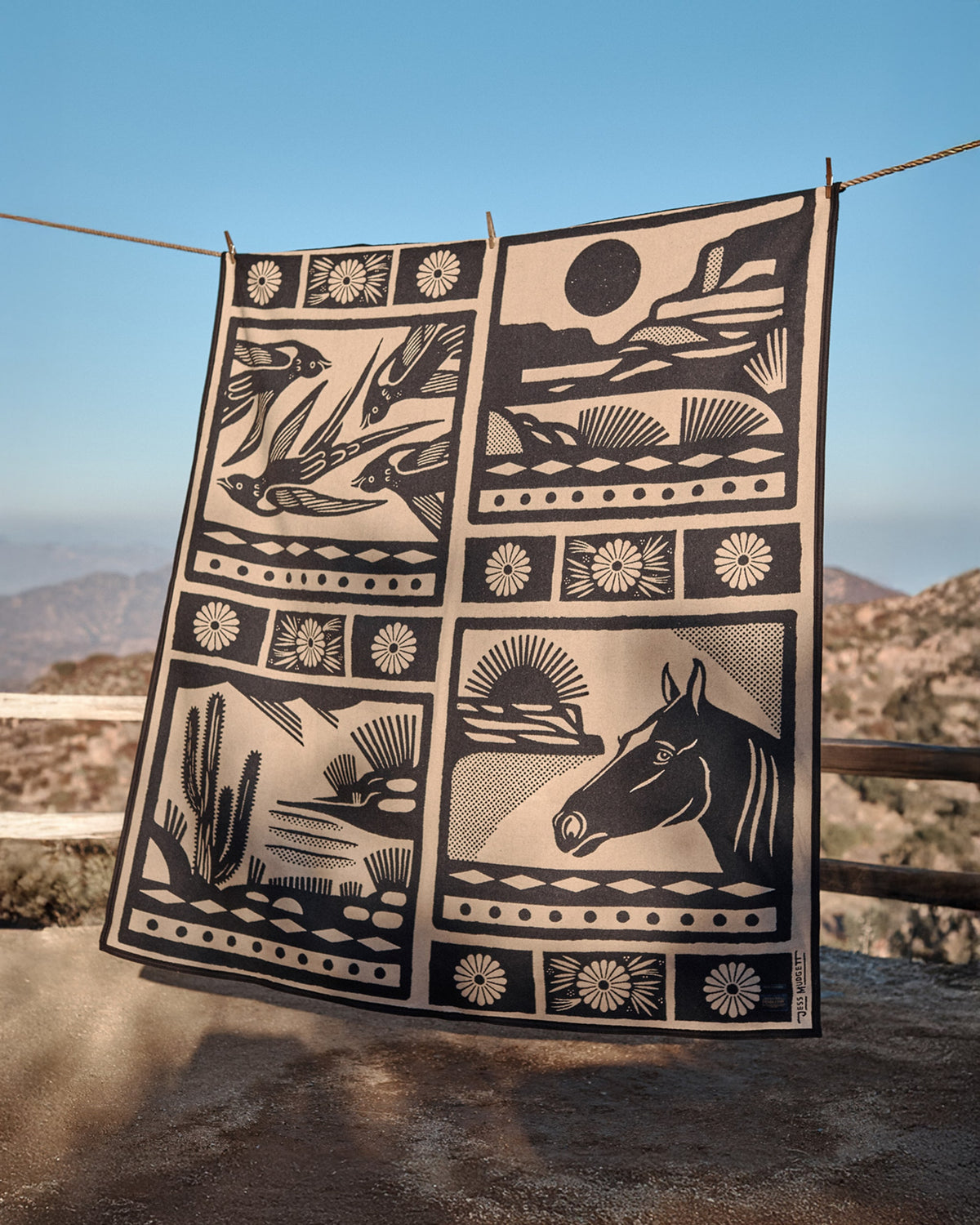 Pendleton Jacquard Blanket in Saratoga, view 2