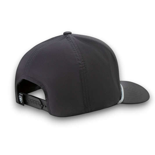 Ariat Black Rubber Patch Ballcap alternate view