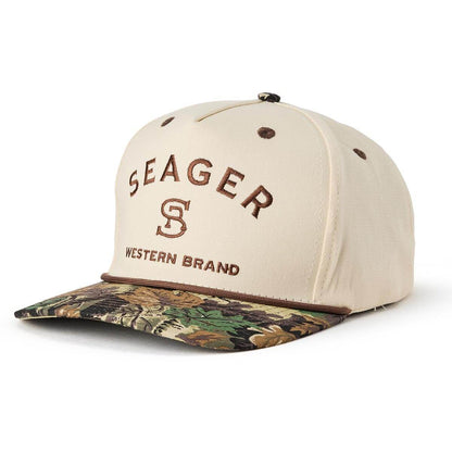 Seager Branded Snapback Cap Cream/Camo