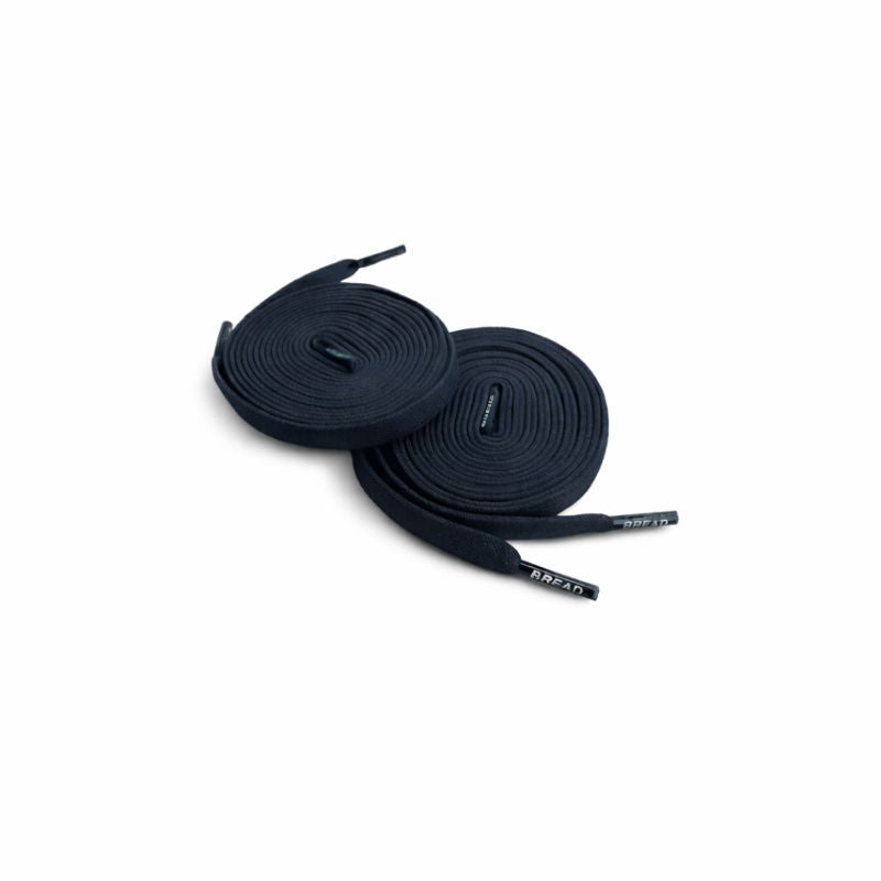 Stretchy Travel Shoelaces By Bread Charcoal Grey