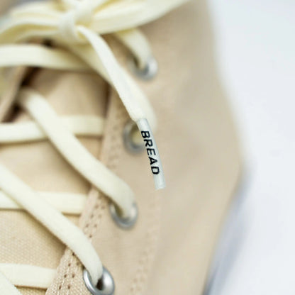 Stretchy Travel Shoelaces By Bread - Luxe Creme