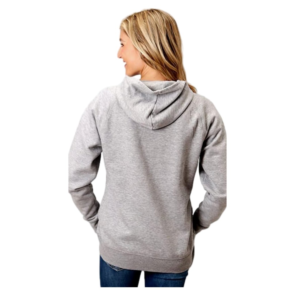 Stetson Grey Embroidered Hoodie