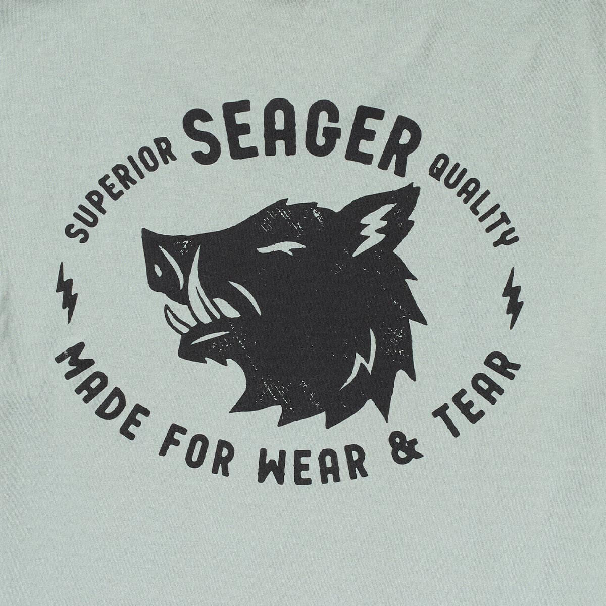 Seager Iron Boar Premium Tee Pigment Green