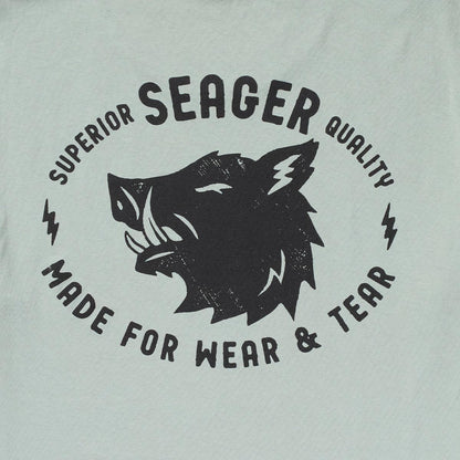 Seager Iron Boar Premium Tee Pigment Green