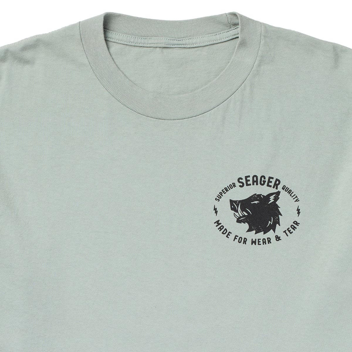 Seager Iron Boar Premium Tee Pigment Green