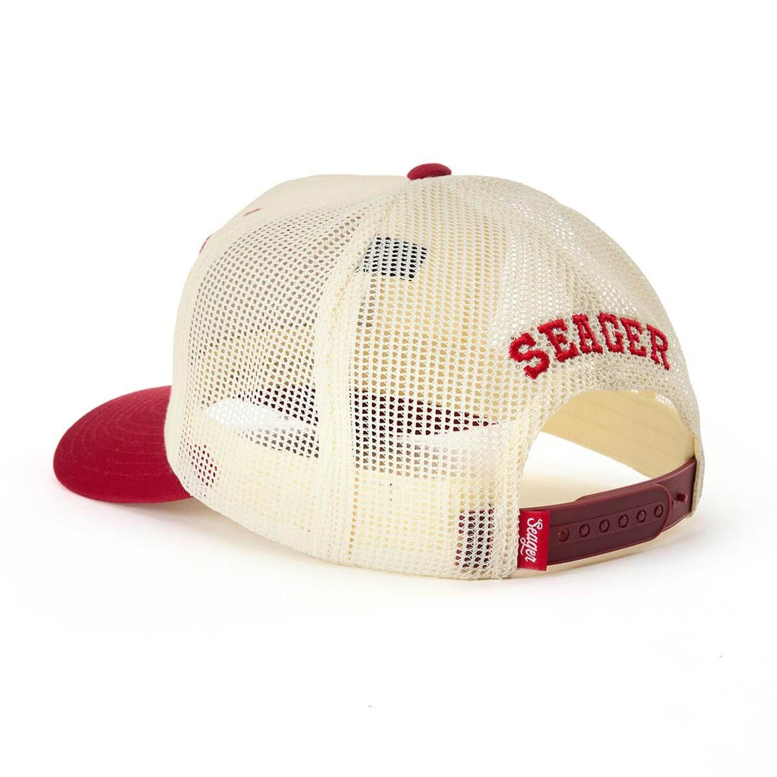 Seager Keep It Country Trucker Cap Cream/Red