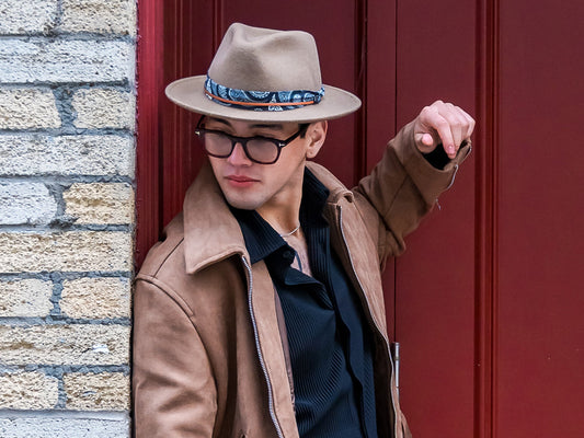 Casual Wool Felt Fedora Hat Lash alternate view