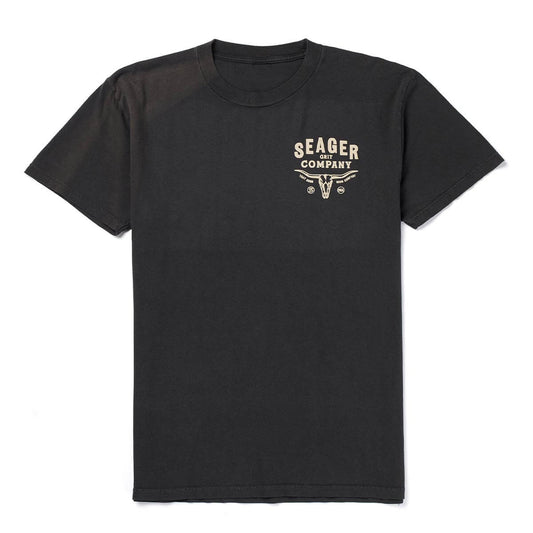 Seager Longhorn Premium Tee Pigment Black alternate view