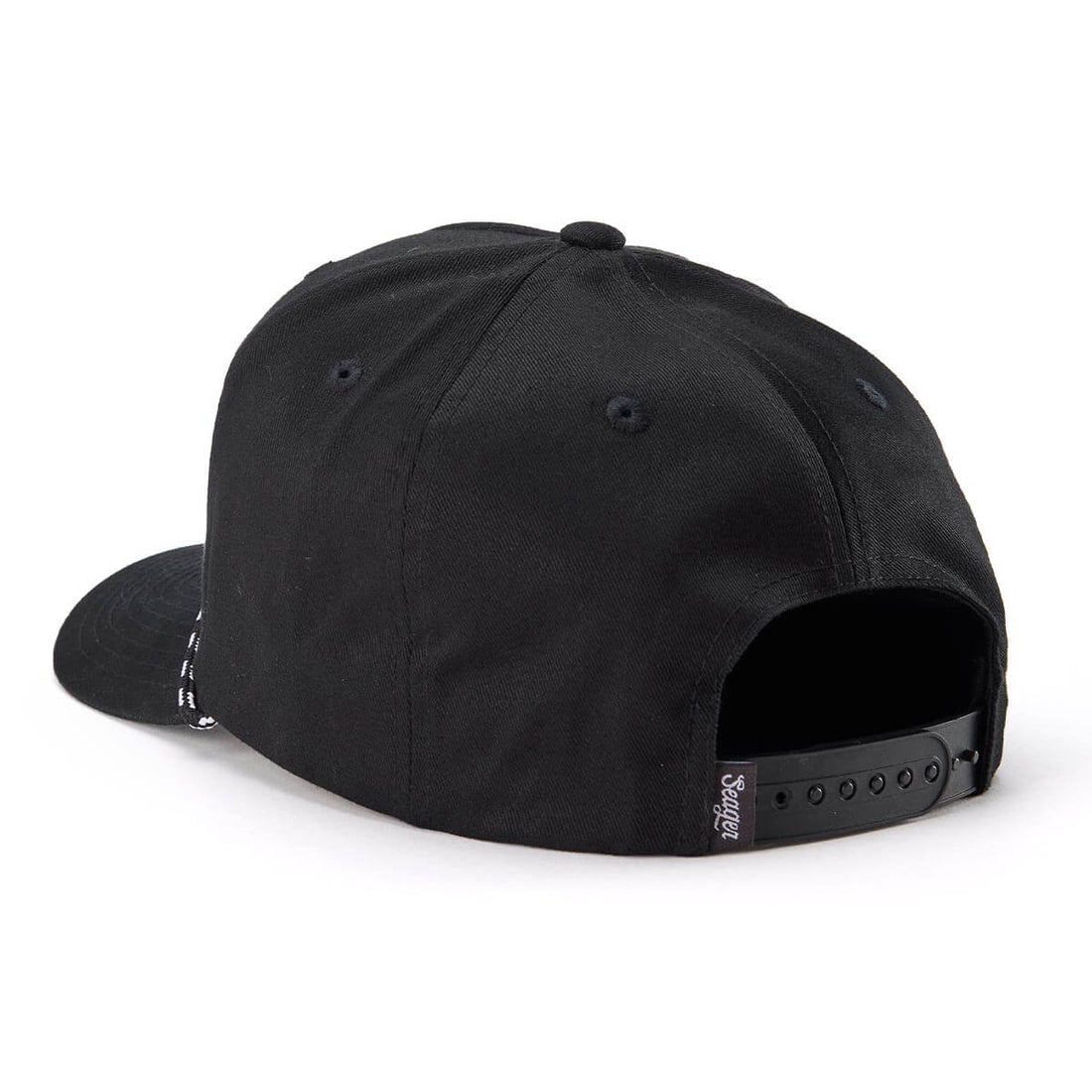 Seager Longhorn Snapback Cap Black