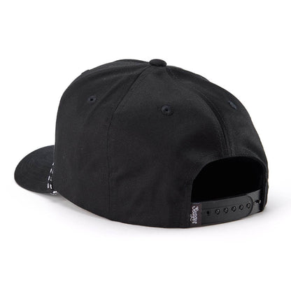 Seager Longhorn Snapback Cap Black