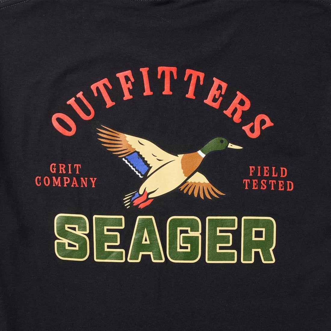 Seager Outfitters Tee Black