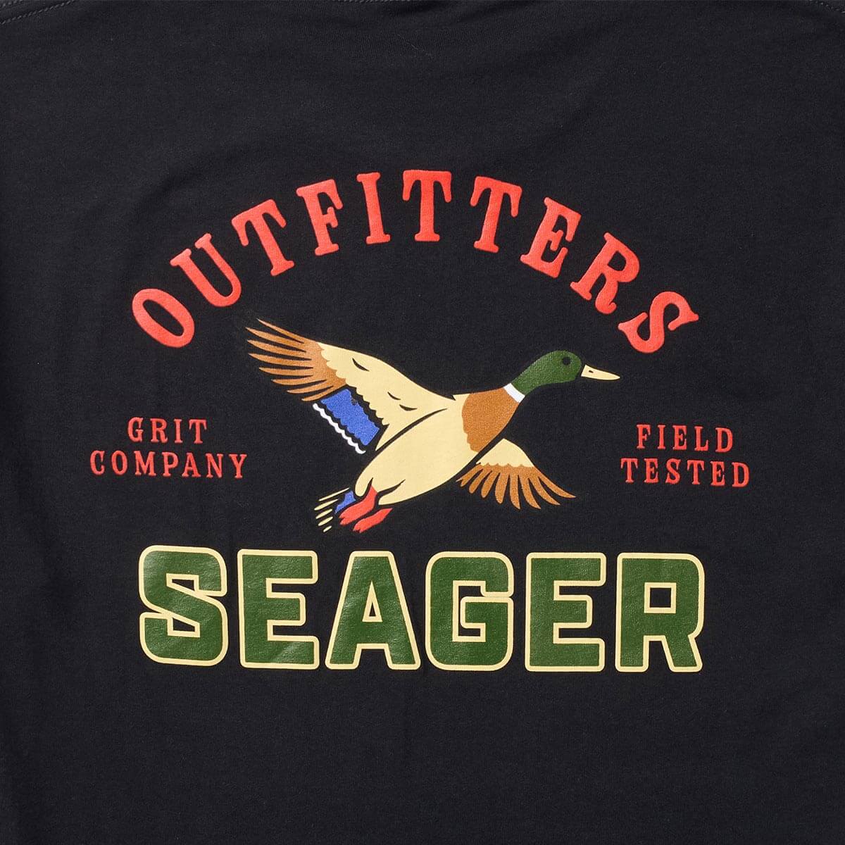 Seager Outfitters Tee Black