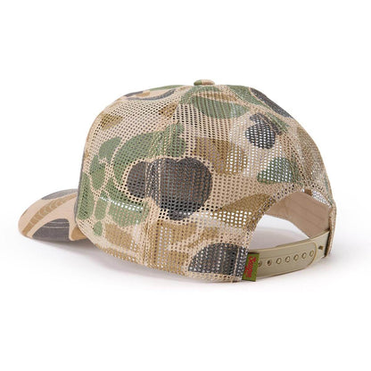 Seager Outfitters Trucker Snapback Cap Duck Camo