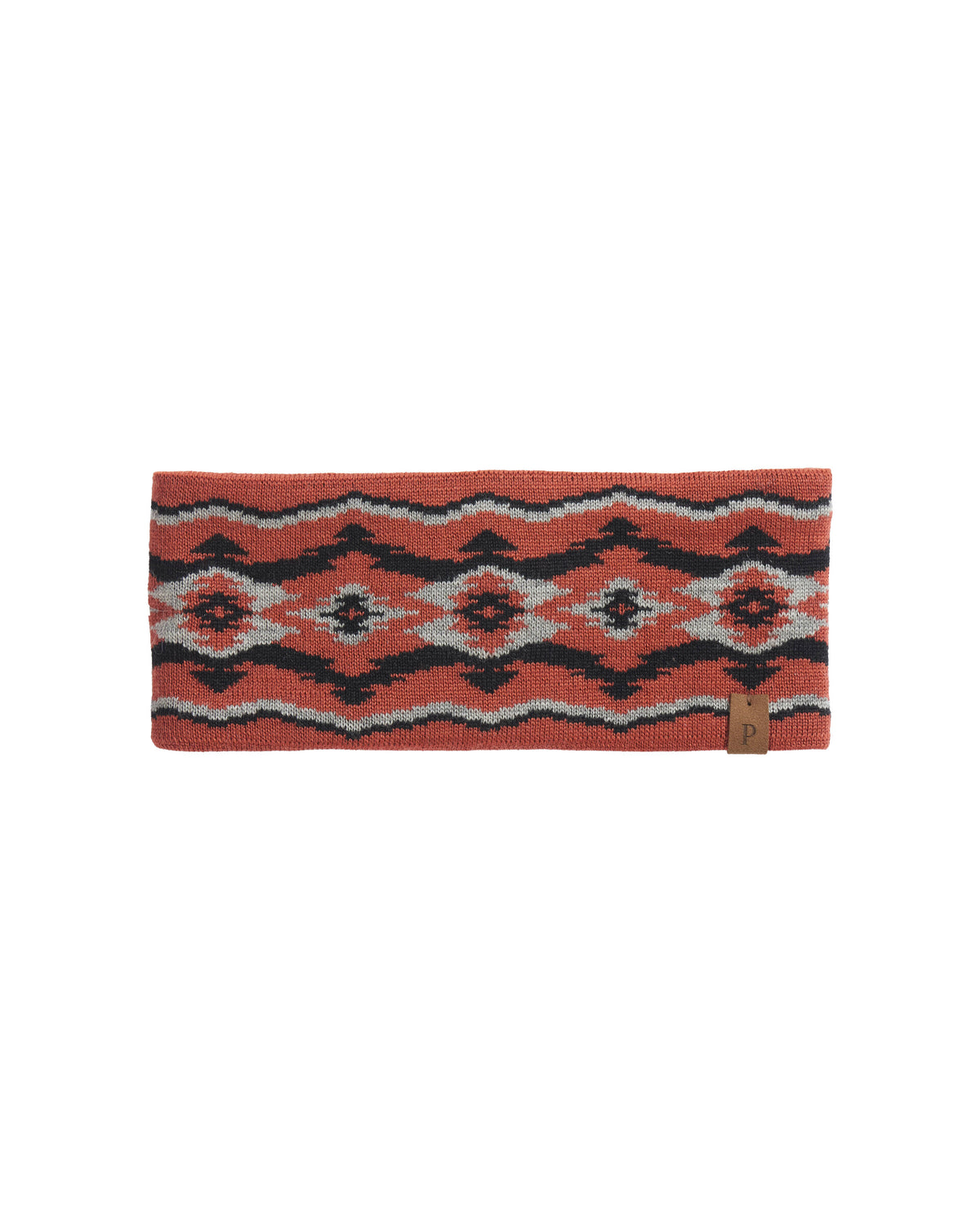 Pendleton Fleece-Lined Headband in Crown Point Red, view 1
