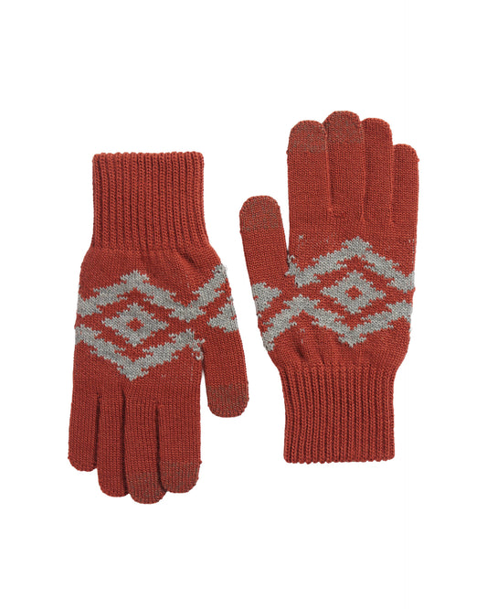 Pendleton Merino Texting Gloves - Crown Point Red, view 1