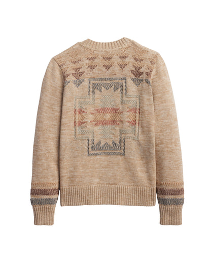 Pendleton Women's Columbia River Sweater - Ecru Mix, view 2
