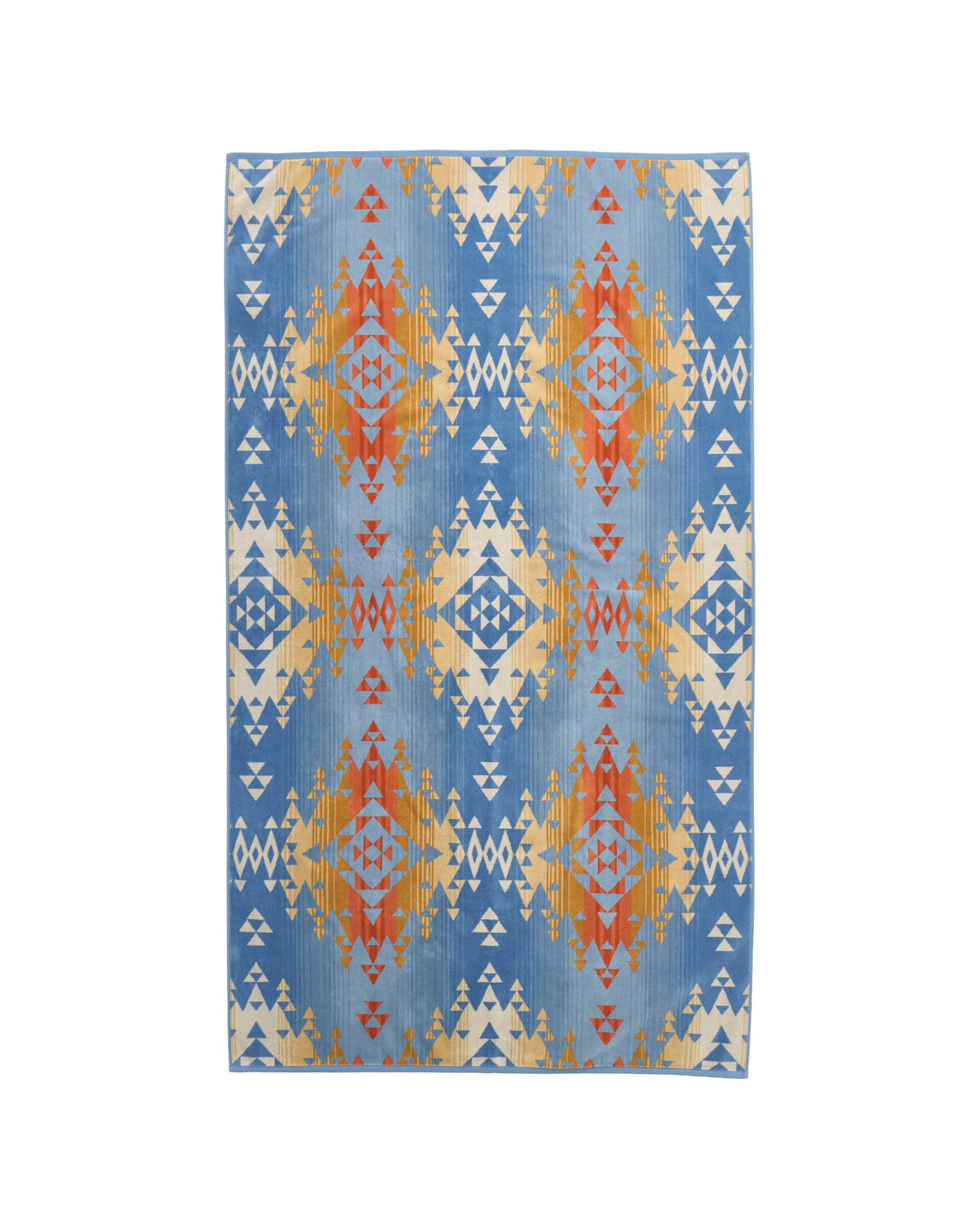 Pendleton Oversized Jacquard Spa Towel in Canyon Sky Sunset, view 1