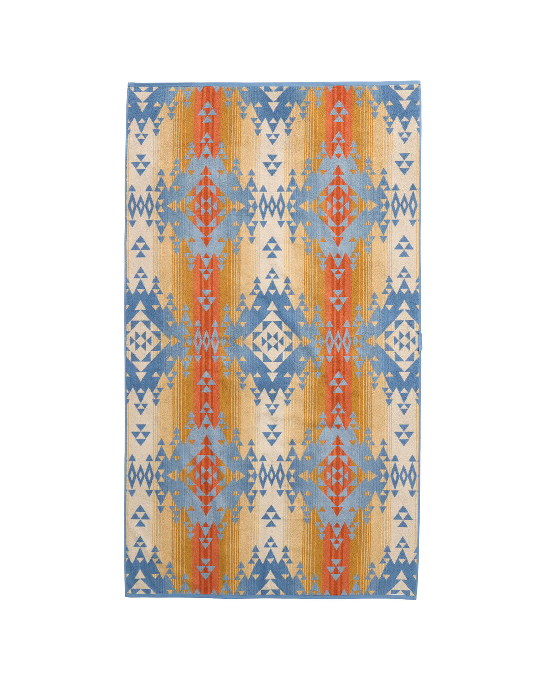 Pendleton Oversized Jacquard Spa Towel in Canyon Sky Sunset, view 2