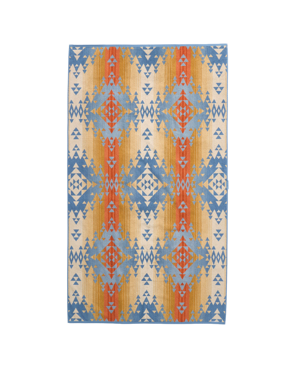 Pendleton Oversized Jacquard Spa Towel in Canyon Sky Sunset, view 2