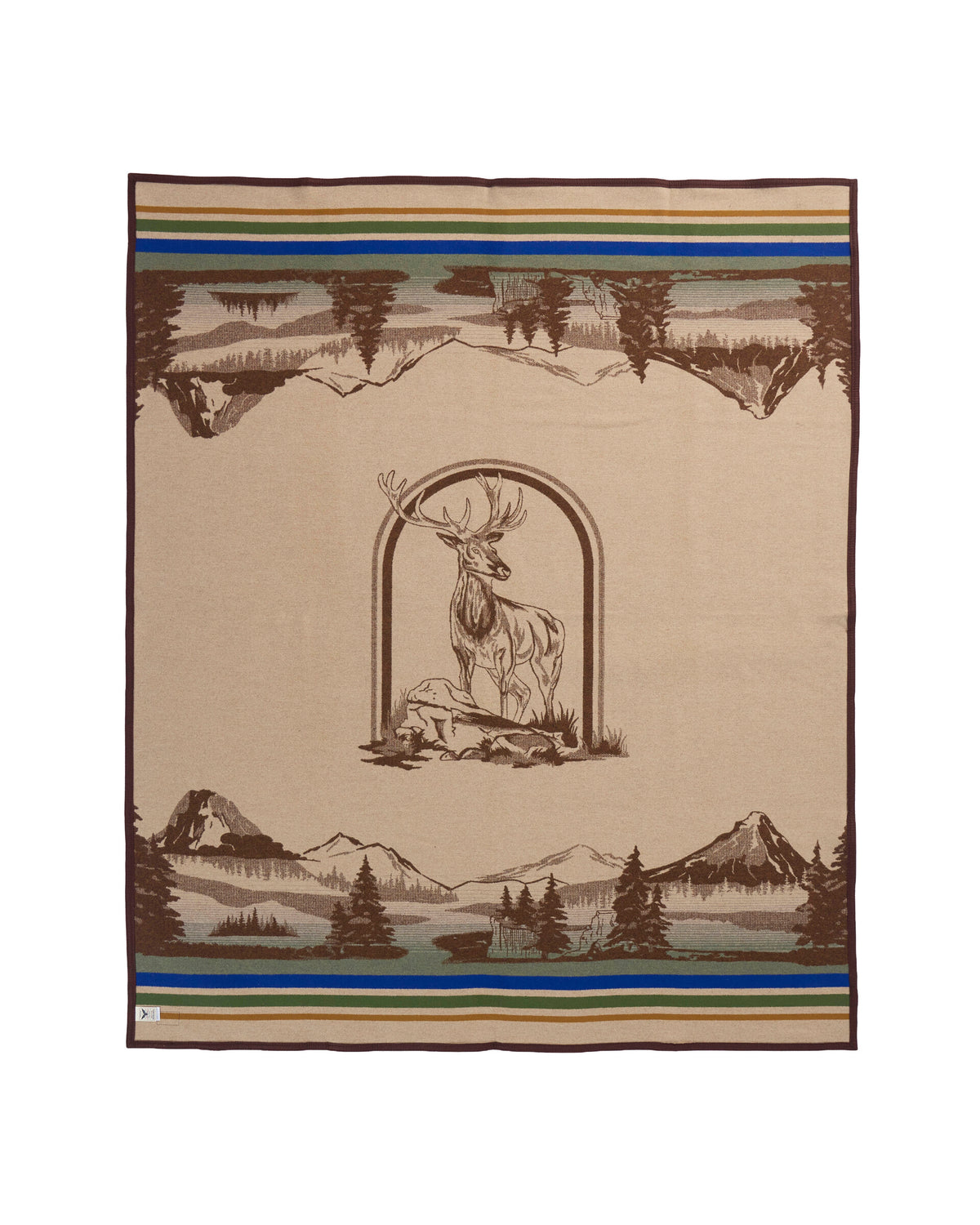 Pendleton Jacquard Unnapped Robe in Lookout Valley, view 2