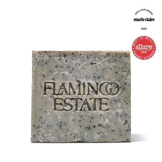 Flamingo Estate Exfoliating Peppermint Soap Brick 12oz