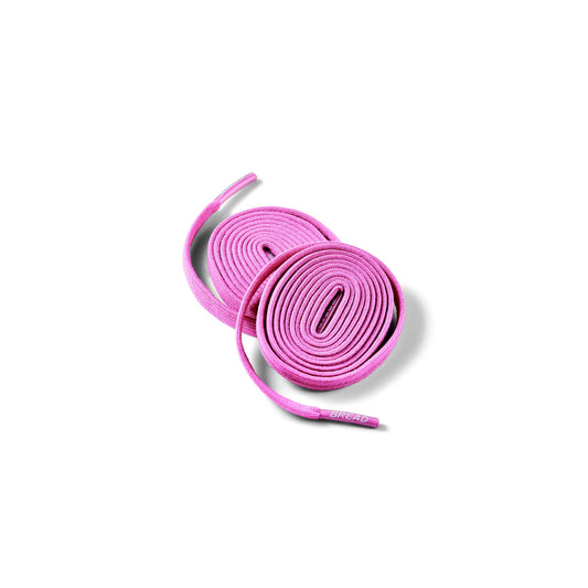 Stretchy Travel Shoelaces By Bread - Pretty Pink