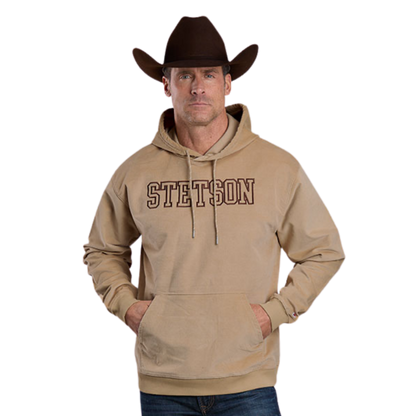 Stetson Block Letters Embroidered Hoodie