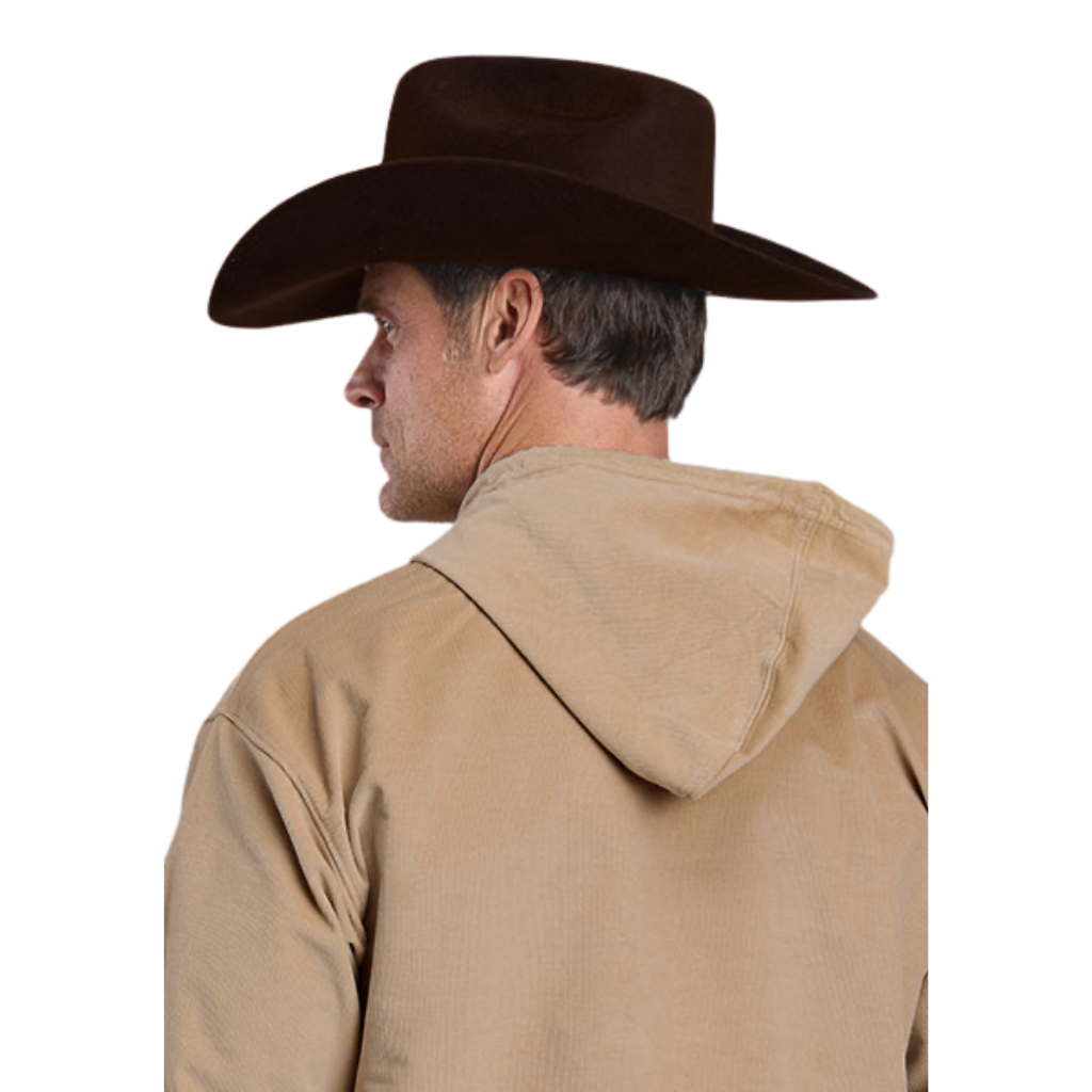 Stetson Block Letters Embroidered Hoodie
