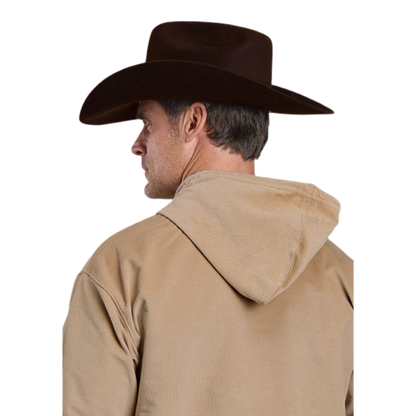 Stetson Block Letters Embroidered Hoodie