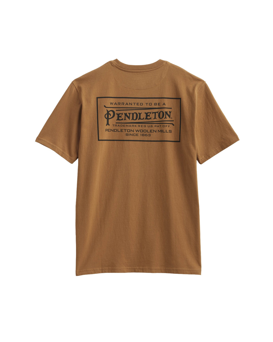Pendleton Deschutes Vintage Graphic Tee in Whisky/Black - back