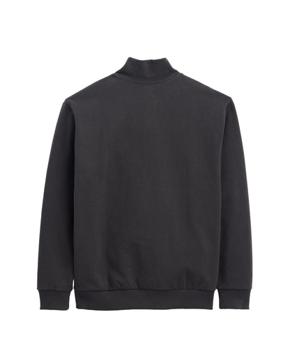 Pendleton Heritage 1/4 Zip Sweatshirt in Charcoal - back