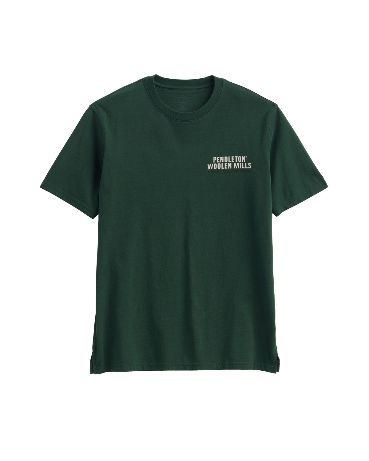 Pendleton Deschutes Stag Graphic Tee in Elm/Ivory - front