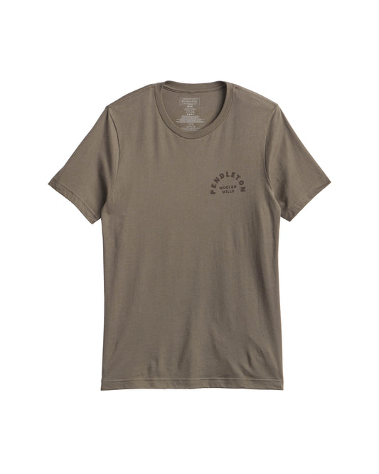 Pendleton Charging Bison Graphic Tee front