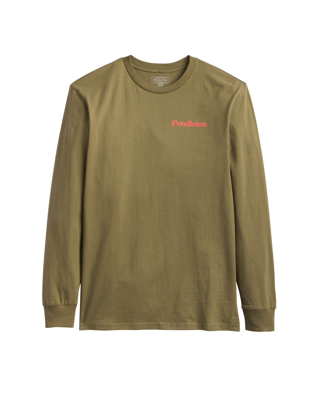 Pendleton Freshwater Fishing Graphic Long Sleeve in Military/Multi - front