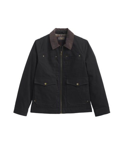 Pendleton Carson City Ranch Jacket in Black - front