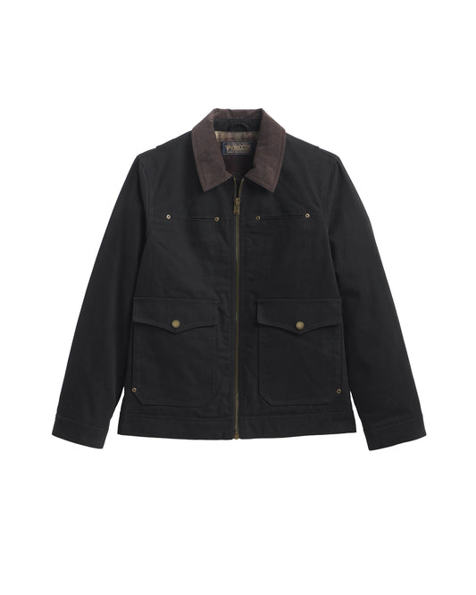 Pendleton Carson City Ranch Jacket in Black - front